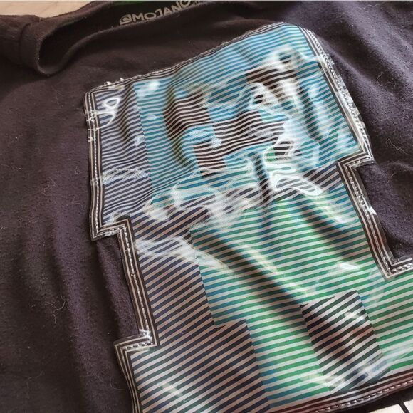 Minecraft Creeper Long Sleeve Shirt Size L (10/12) - Picture 3 of 7